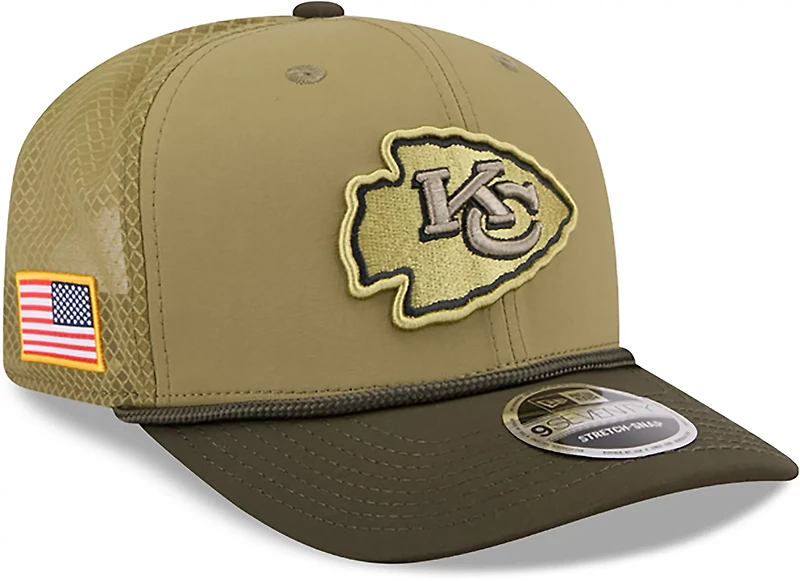 New Era Men's Chiefs 25 Salute to Service 9SEVENTY Cap