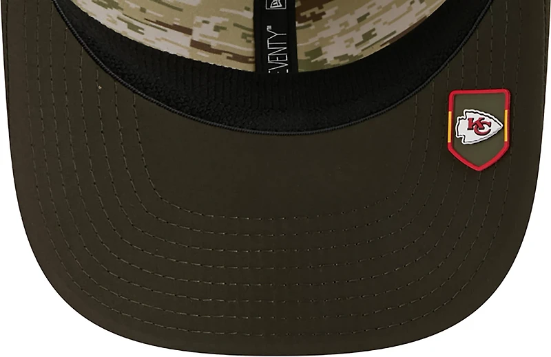 New Era Men's Chiefs 25 Salute to Service 9SEVENTY Cap