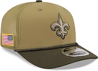 New Era Men's Saints 25 Salute to Service 9SEVENTY Cap