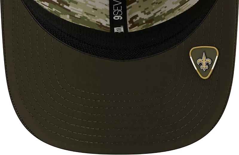 New Era Men's Saints 25 Salute to Service 9SEVENTY Cap