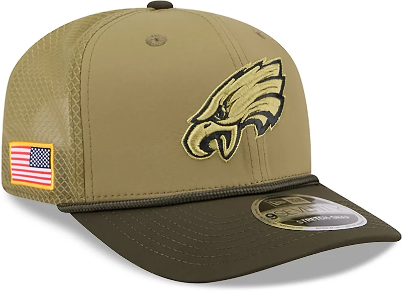 New Era Men's Eagles 25 Salute to Service 9SEVENTY Cap