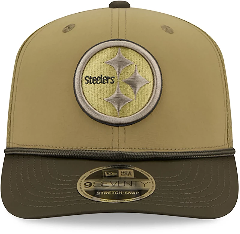 New Era Men's Steelers 25 Salute to Service 9SEVENTY Cap
