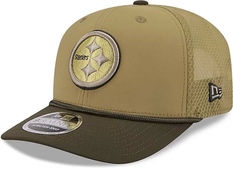 New Era Men's Steelers 25 Salute to Service 9SEVENTY Cap