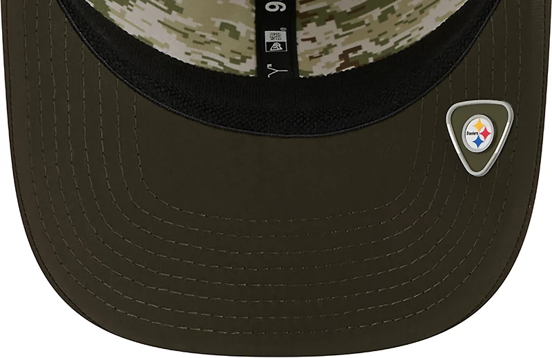 New Era Men's Steelers 25 Salute to Service 9SEVENTY Cap