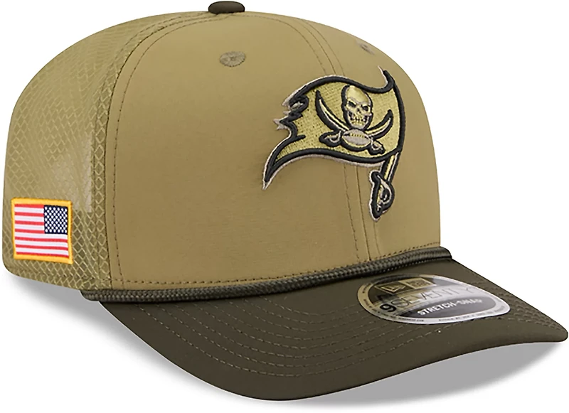 New Era Men's Buccaneers 25 Salute to Service 9SEVENTY Cap