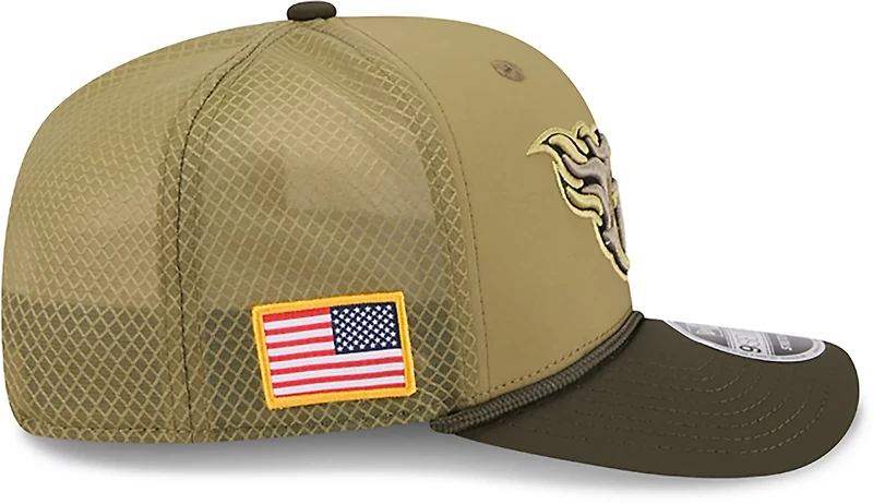 New Era Men's Titans 25 Salute to Service 9SEVENTY Cap