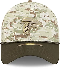New Era Men's Falcons 25 Salute to Service Camo 39THIRTY Cap