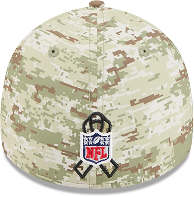 New Era Men's Falcons 25 Salute to Service Camo 39THIRTY Cap