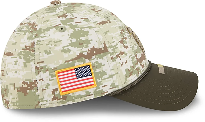 New Era Men's Falcons 25 Salute to Service Camo 39THIRTY Cap