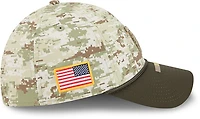 New Era Men's Falcons 25 Salute to Service Camo 39THIRTY Cap
