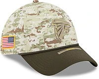 New Era Men's Falcons 25 Salute to Service Camo 39THIRTY Cap