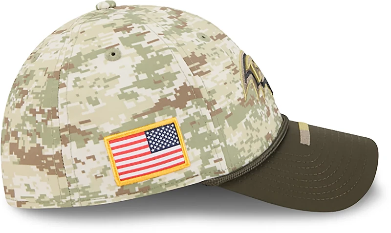 New Era Men's Ravens 25 Salute to Service Camo 39THIRTY Cap