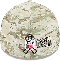 New Era Men's Bears 25 Salute to Service Camo 39THIRTY Cap