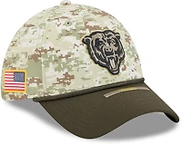 New Era Men's Bears 25 Salute to Service Camo 39THIRTY Cap