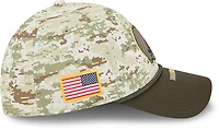 New Era Men's Browns 25 Salute to Service Camo 39THIRTY Cap