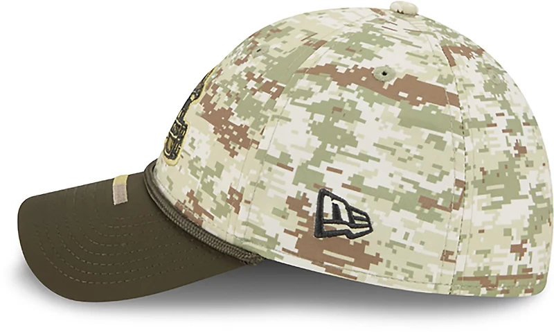 New Era Men's Browns 25 Salute to Service Camo 39THIRTY Cap