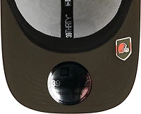 New Era Men's Browns 25 Salute to Service Camo 39THIRTY Cap