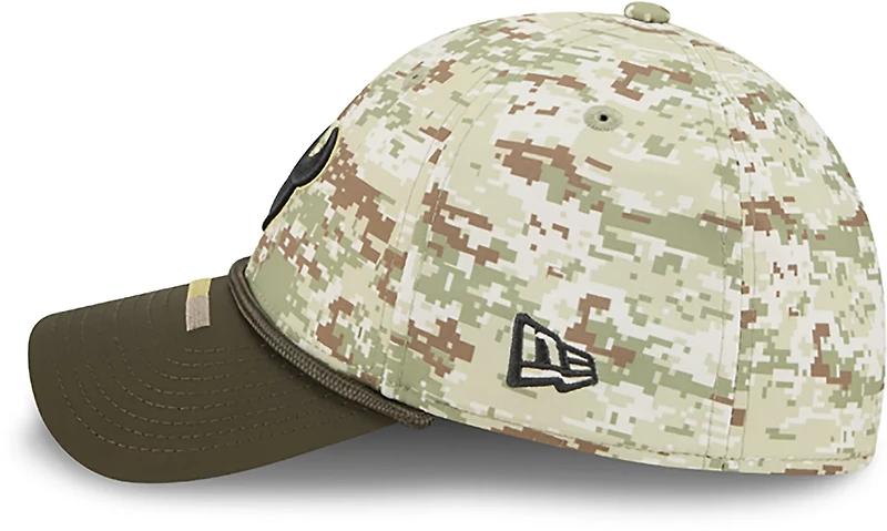 New Era Men's Texans 25 Salute to Service Camo 39THIRTY Cap