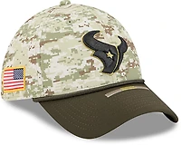 New Era Men's Texans 25 Salute to Service Camo 39THIRTY Cap