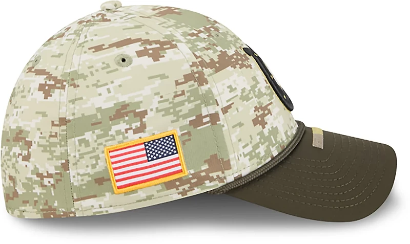 New Era Men's Colts 25 Salute to Service Camo 39THIRTY Cap