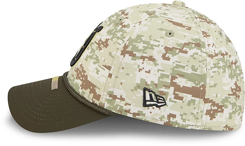 New Era Men's Colts 25 Salute to Service Camo 39THIRTY Cap