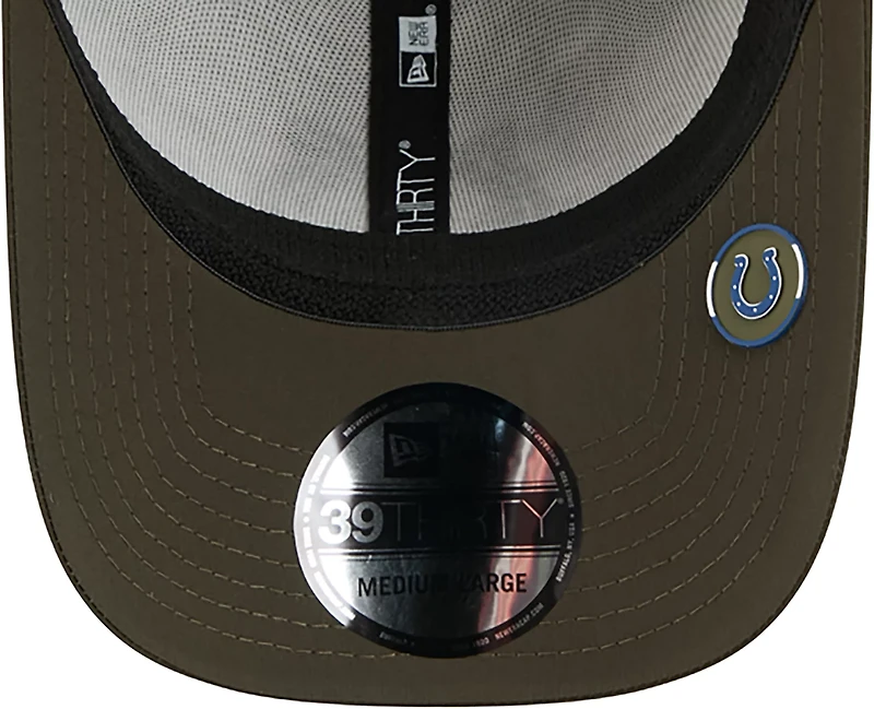 New Era Men's Colts 25 Salute to Service Camo 39THIRTY Cap