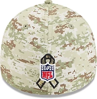 New Era Men's Jaguars 25 Salute to Service Camo 39THIRTY Cap