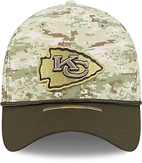 New Era Men's Chiefs 25 Salute to Service Camo 39THIRTY Cap