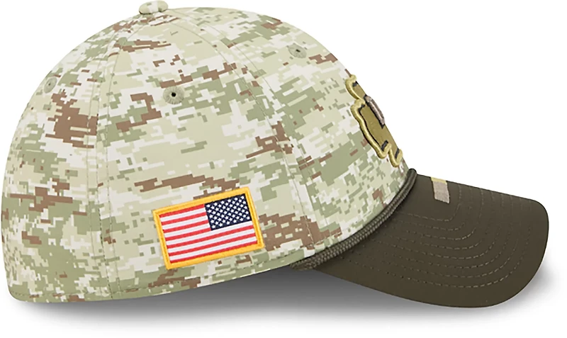 New Era Men's Chiefs 25 Salute to Service Camo 39THIRTY Cap