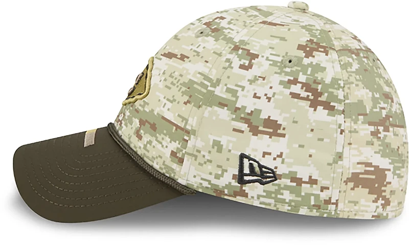 New Era Men's Chiefs 25 Salute to Service Camo 39THIRTY Cap