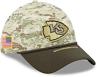New Era Men's Chiefs 25 Salute to Service Camo 39THIRTY Cap