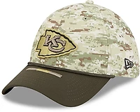 New Era Men's Chiefs 25 Salute to Service Camo 39THIRTY Cap