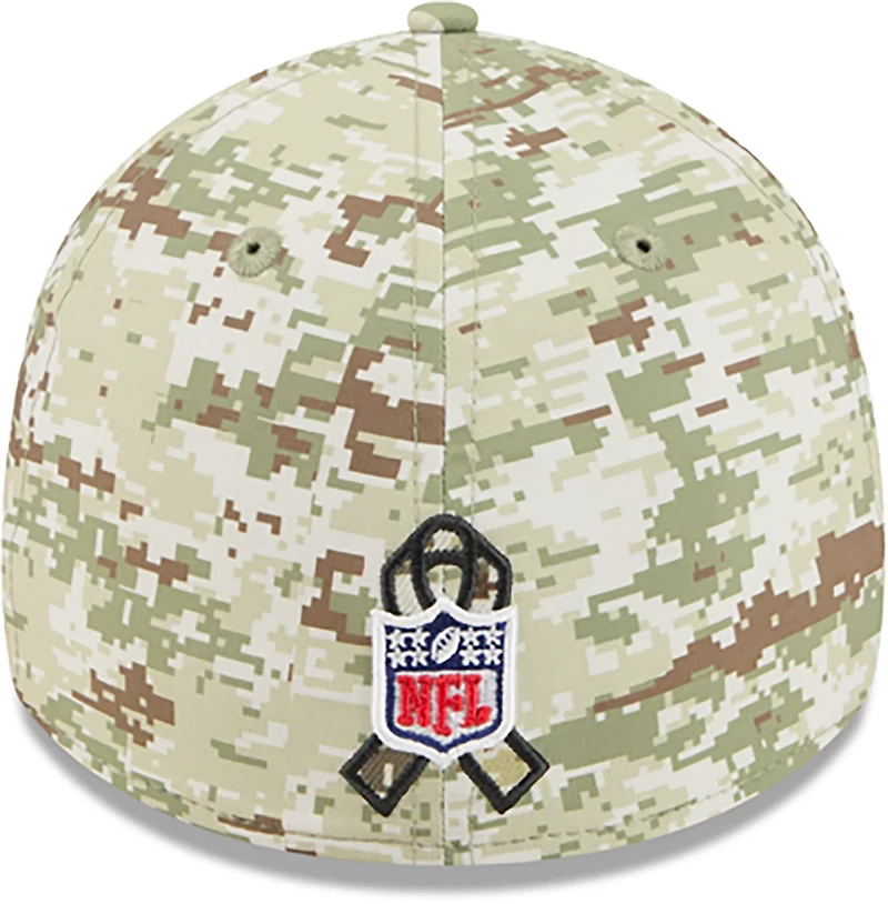 New Era Men's Dolphins 25 Salute to Service Camo 39THIRTY Cap