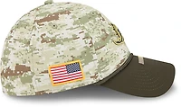 New Era Men's Dolphins 25 Salute to Service Camo 39THIRTY Cap