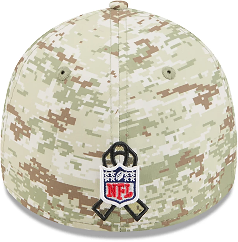 New Era Men's Saints 25 Salute to Service Camo 39THIRTY Cap