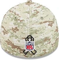 New Era Men's Saints 25 Salute to Service Camo 39THIRTY Cap