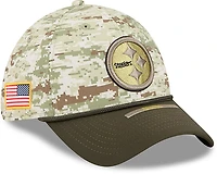 New Era Men's Steelers 25 Salute to Service Camo 39THIRTY Cap