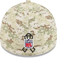 New Era Men's Buccaneers 25 Salute to Service Camo 39THIRTY Cap