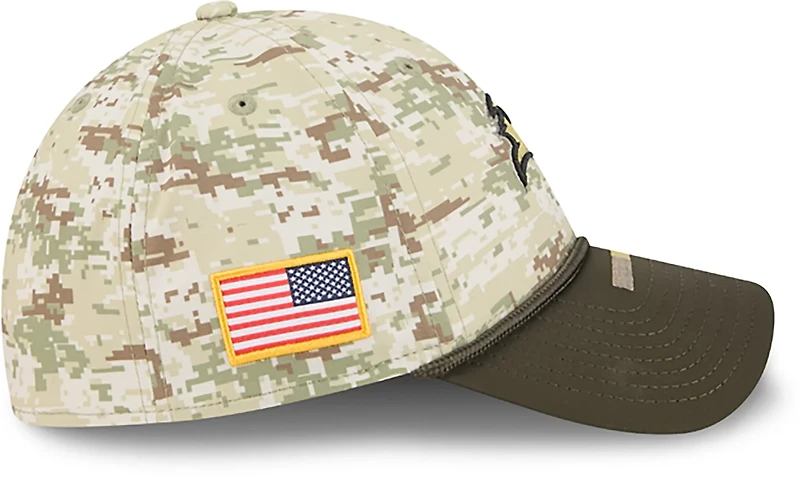 New Era Men's Buccaneers 25 Salute to Service Camo 39THIRTY Cap