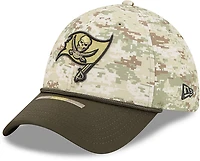 New Era Men's Buccaneers 25 Salute to Service Camo 39THIRTY Cap