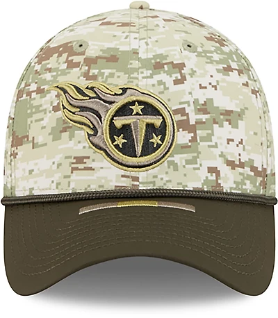 New Era Men's Titans 25 Salute to Service Camo 39THIRTY Cap