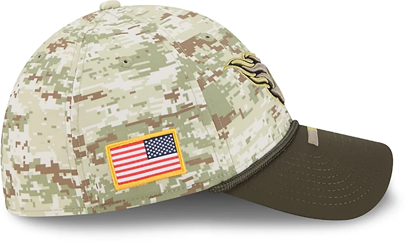 New Era Men's Titans 25 Salute to Service Camo 39THIRTY Cap