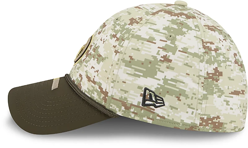 New Era Men's Titans 25 Salute to Service Camo 39THIRTY Cap