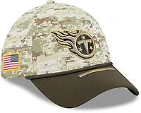 New Era Men's Titans 25 Salute to Service Camo 39THIRTY Cap