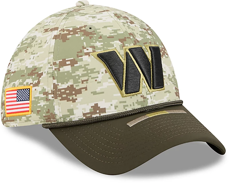 New Era Men's Commanders 25 Salute to Service Camo 39THIRTY Cap