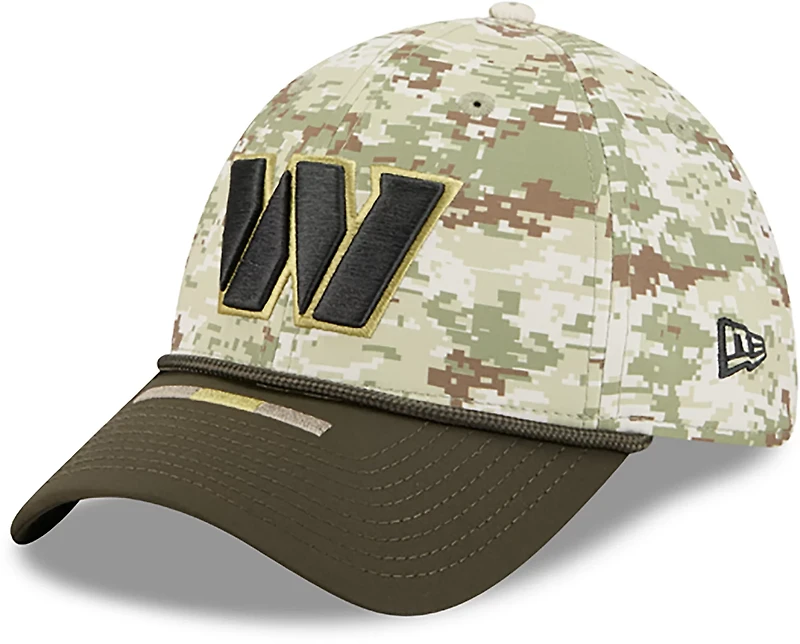 New Era Men's Commanders 25 Salute to Service Camo 39THIRTY Cap
