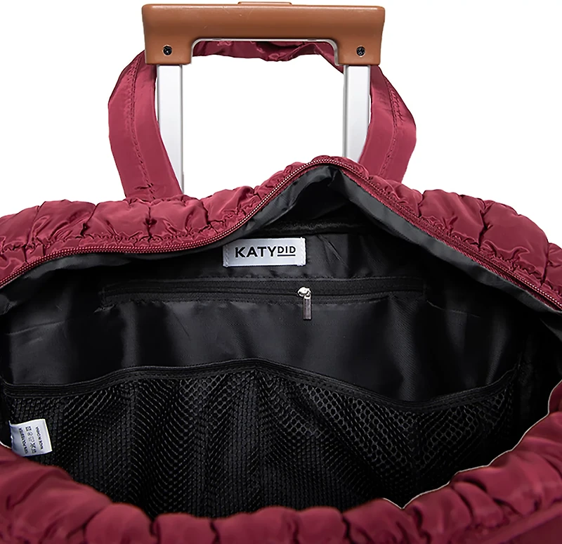 Katydid Quilted Weekend Duffel Bag