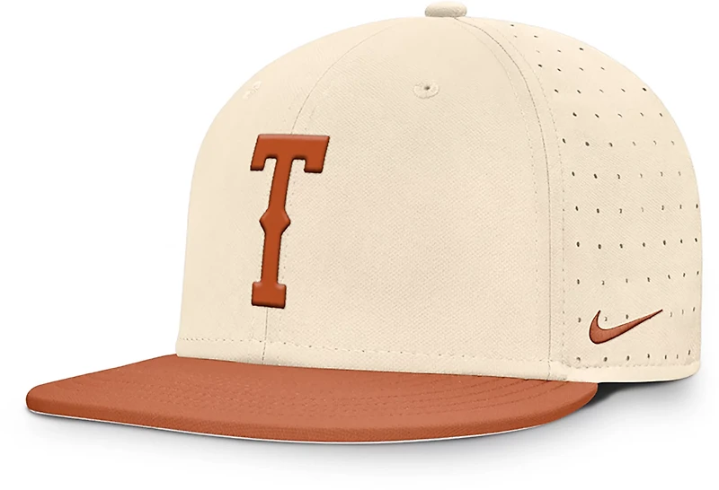 Nike University of Texas Baseball Logo DF True Structured Aero Bill Cap