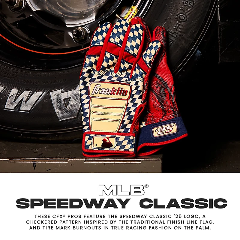 Franklin Adults' CFX Speedway Series Batting Gloves