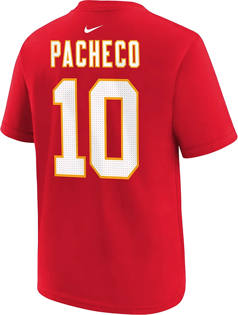 Nike Boys' Kansas City Chiefs Isiah Pacheco #10 Fuse Graphic T-shirt
